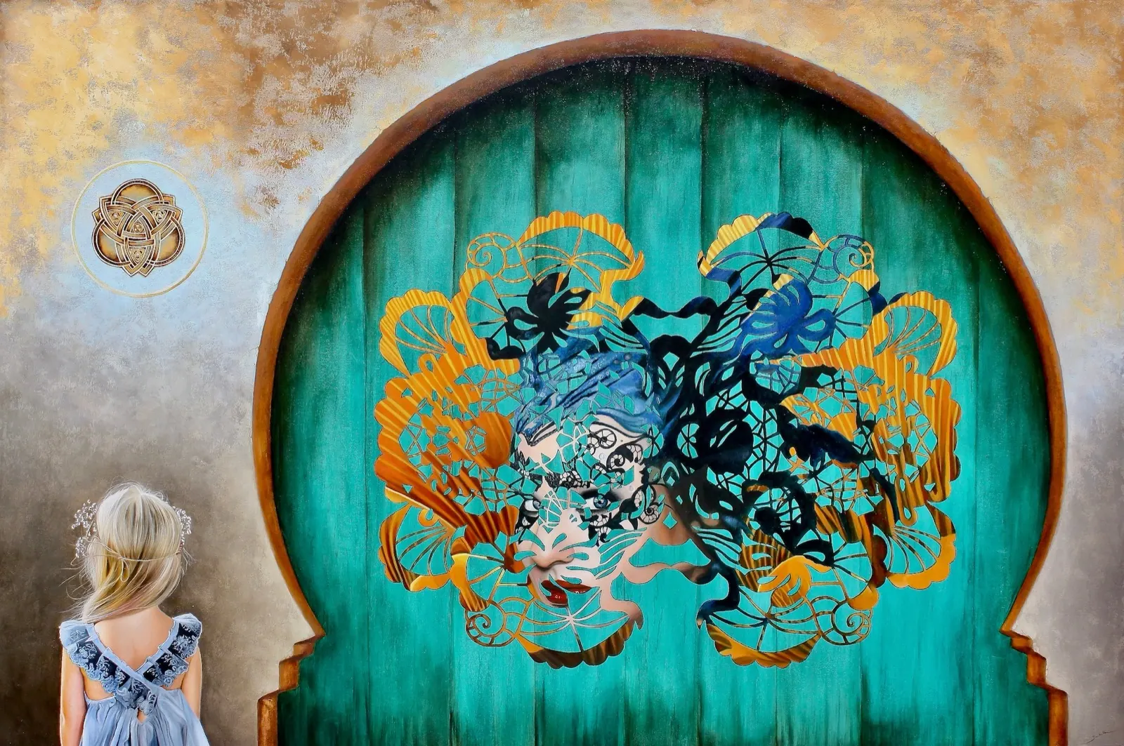 Reflejos en la Puerta